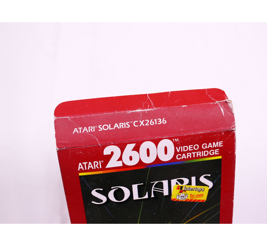Atari 2600 - Solaris - Boxed CIB