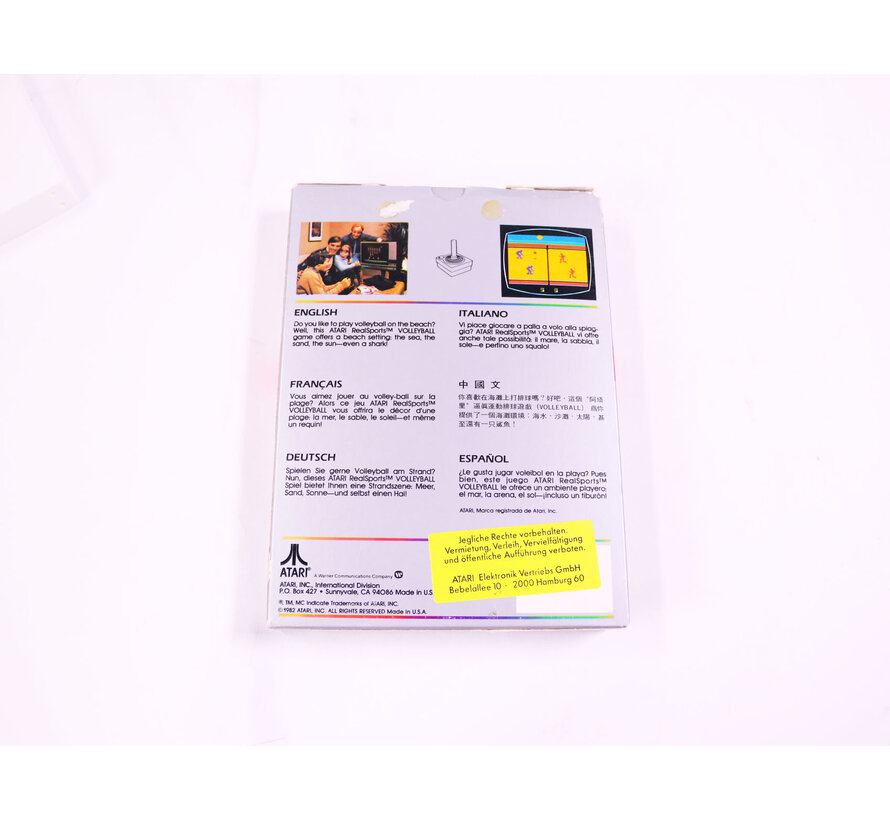 Atari 2600 - Volleyball - Boxed CIB