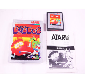 Namco Atari 2600 - Dig Dug - Boxed CIB