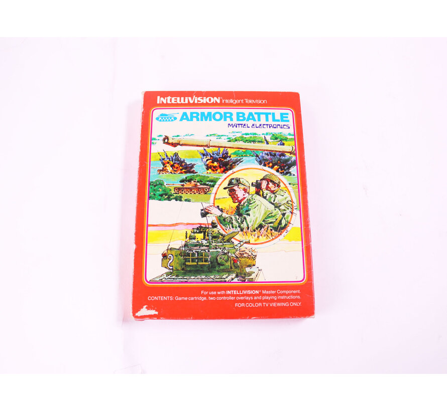Intellivision - Armor Battle - Boxed CIB