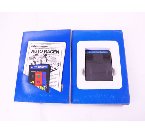 Mattel Intellivision - Auto Racing - Boxed CIB