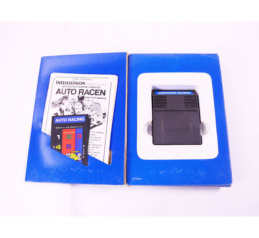 Intellivision - Auto Racing - Boxed CIB