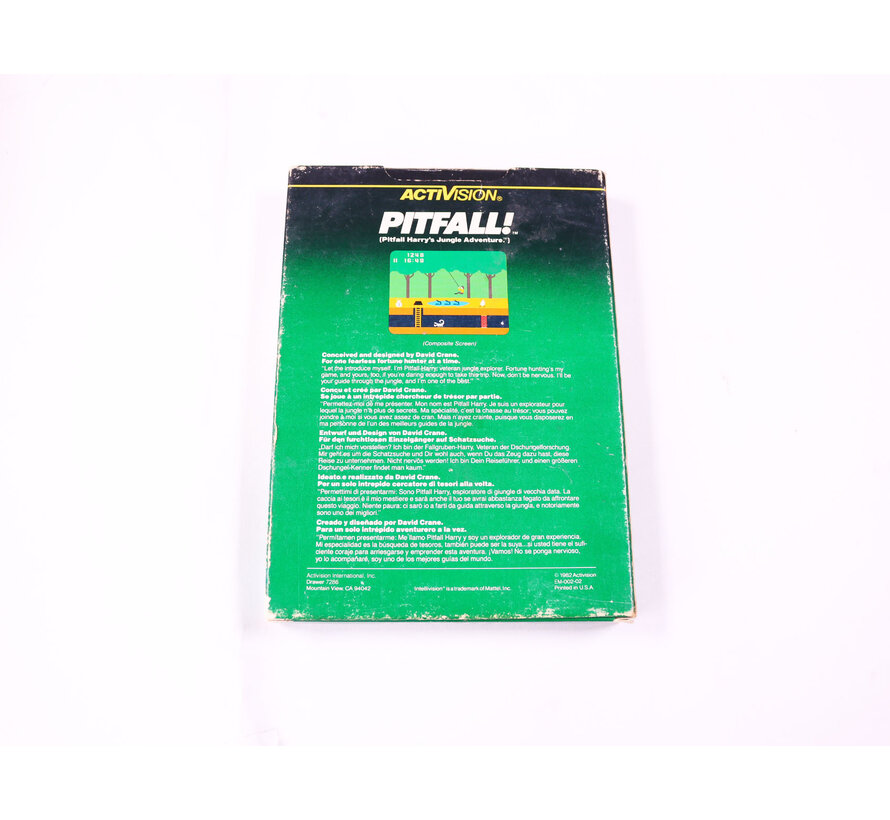 Intellivision - Pitfall! - Boxed CIB