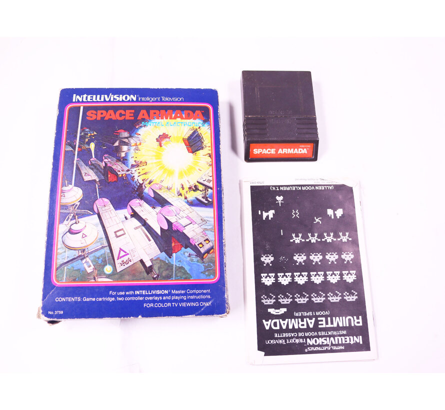 Intellivision - Space Armada - Boxed CIB