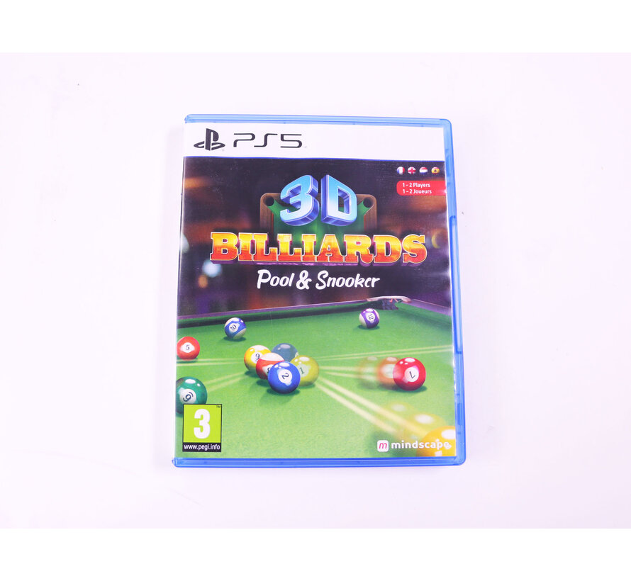 Playstation 5 - 3D Billiards Pool & Snooker [Gebruikt]