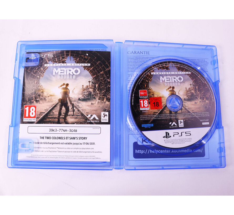 PlayStation 5 - Metro Exodus [Gebruikt]