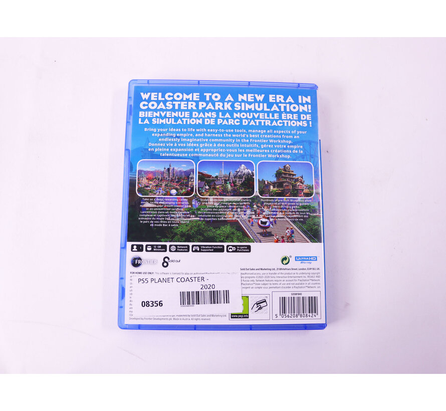 Playstation 5 - Planet Coaster (Console Edition) [Gebruikt]