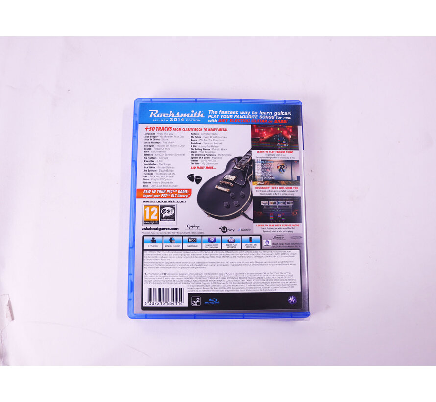 PlayStation 4 - Rocksmith All-New 2014 Edition incl. kabel [Gebruikt]