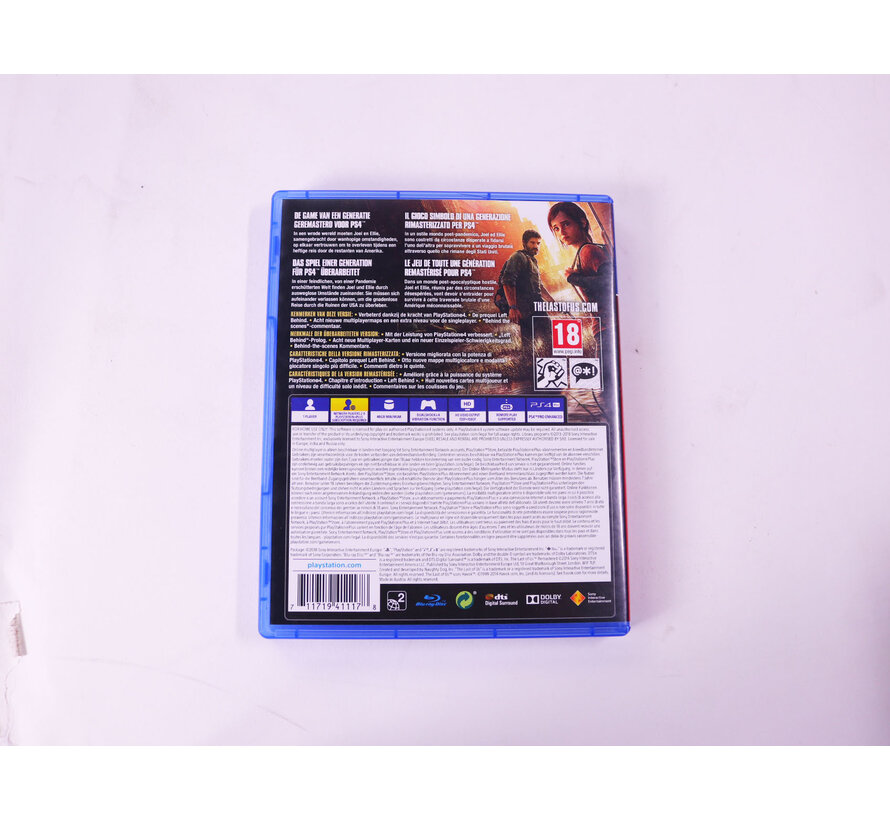 PlayStation 4 - The Last of Us Remastered [Gebruikt]
