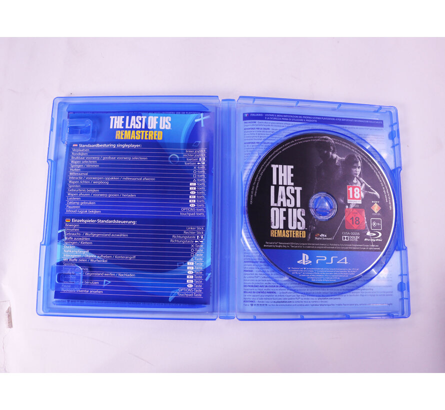 PlayStation 4 - The Last of Us Remastered [Gebruikt]