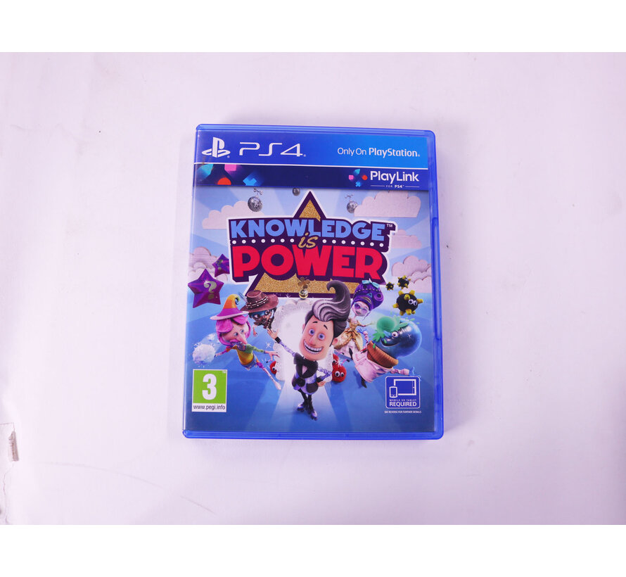 Playstation 4 - Knowledge is Power [Gebruikt]