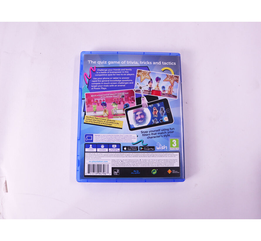 Playstation 4 - Knowledge is Power [Gebruikt]