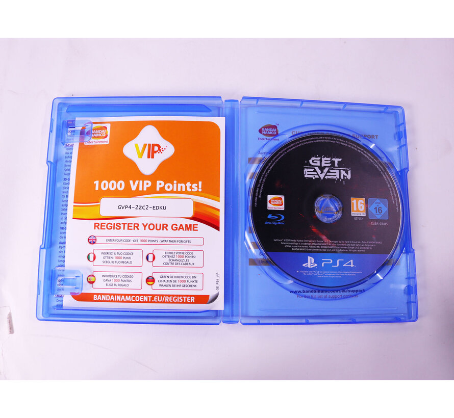 PlayStation 4 - Get Even [Gebruikt]