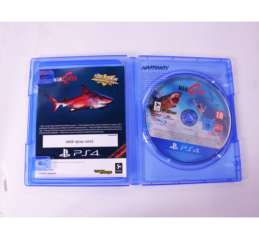 PlayStation 4 - Maneater [Gebruikt]