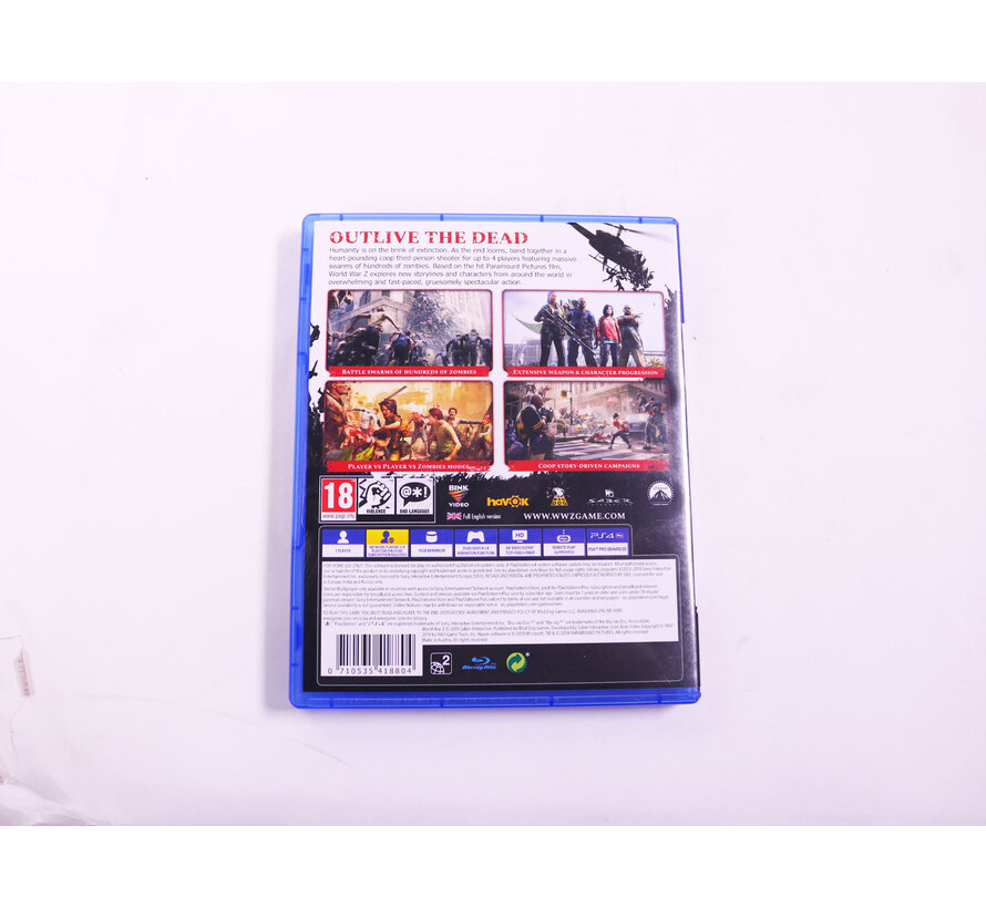 Playstation 4 - World War Z [Gebruikt]