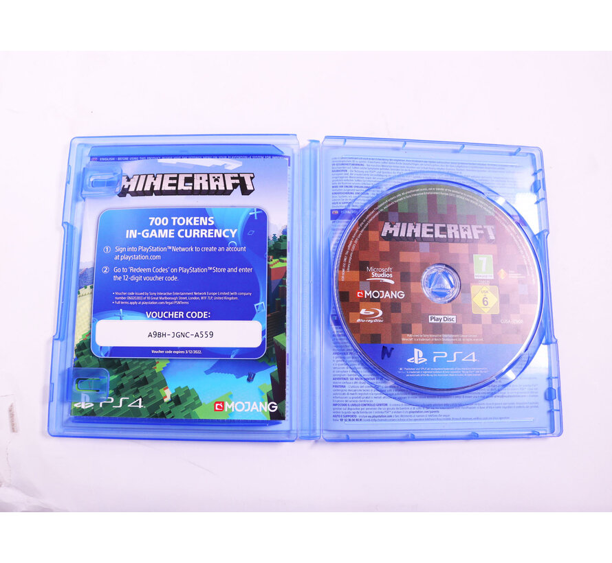 PlayStation 4 - Minecraft [Gebruikt]