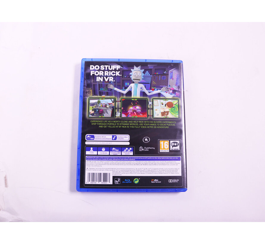 PlayStation 4 - Rick and Morty Virtual Rick-Ality [Gebruikt]