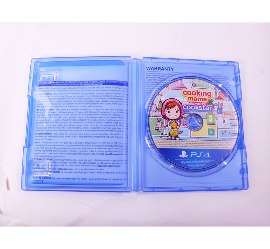 Playstation 4 - Cooking Mama Cookstar [Gebruikt]