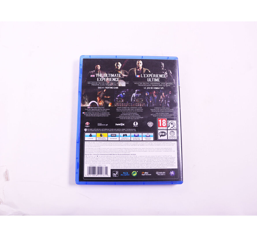 PlayStation 4 - Mortal Kombat XL [Gebruikt]