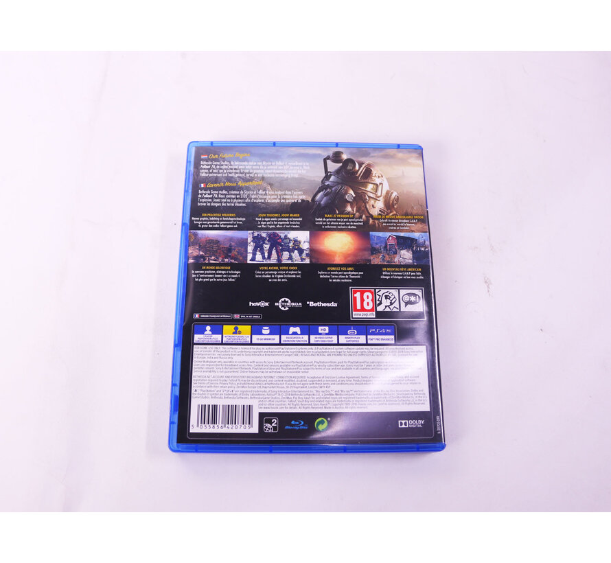 Playstation 4 - Fallout 76 [Gebruikt]