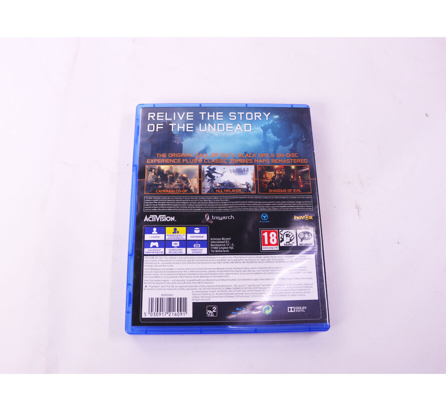 Playstation 4 - Call of Duty: Black Ops III - Zombies Chronicles Edition [Gebruikt]