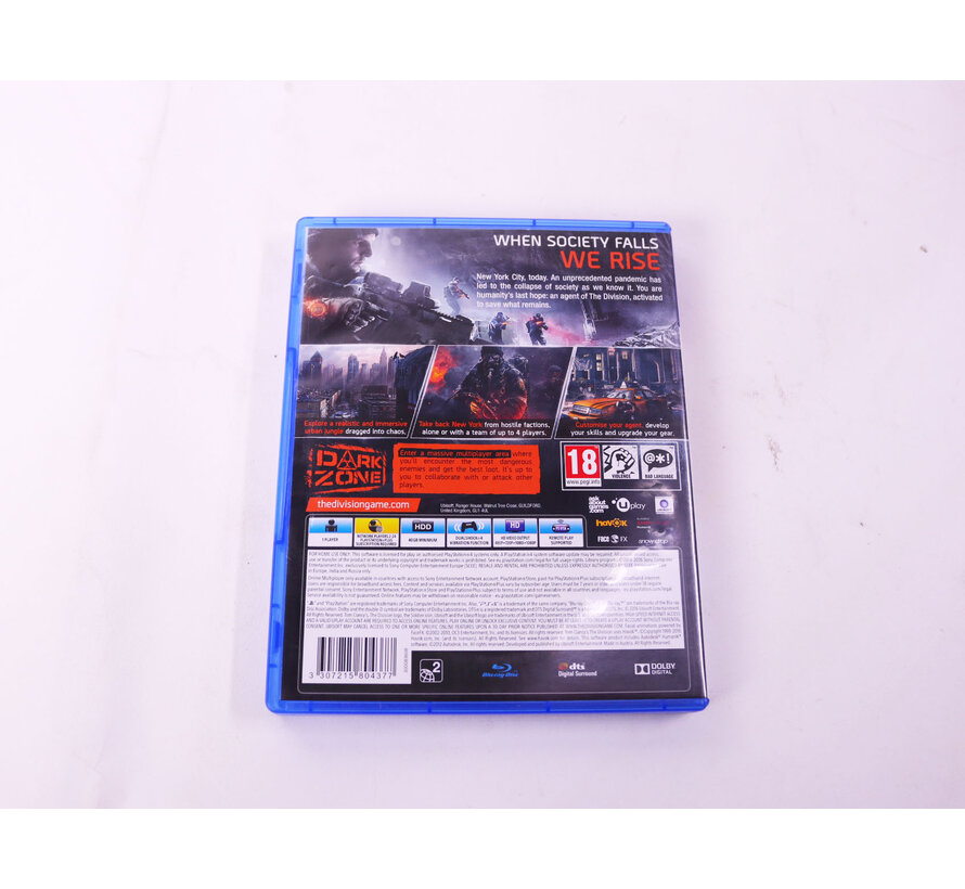 Playstation 4 - Tom Clancy's The Division [Gebruikt]