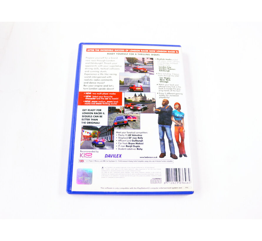 PlayStation 2 - London Racer II  [No Manual]