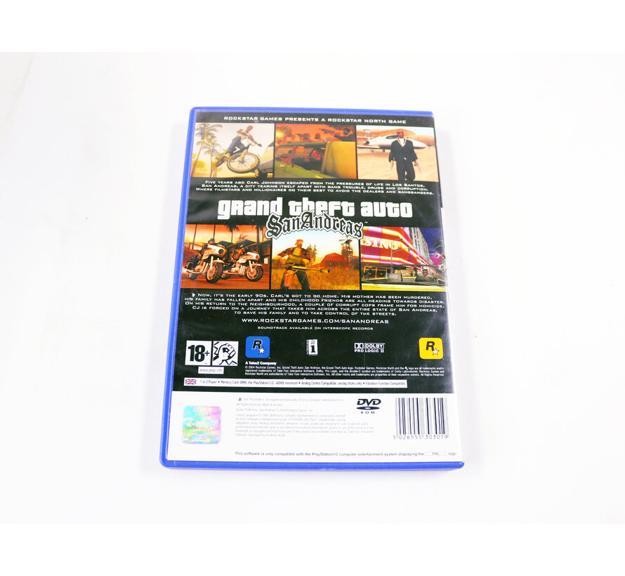Playstation 2 - Grand Theft Auto: San Andreas