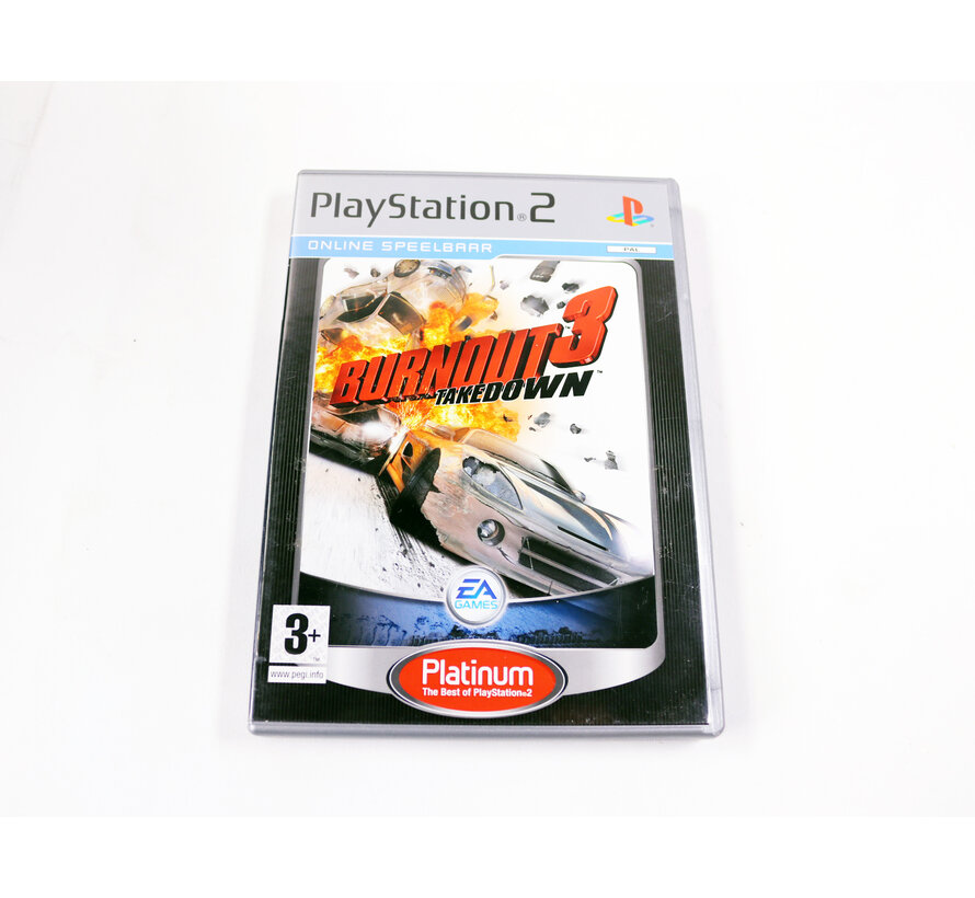 Playstation 2 - Burnout 3: Takedown [Platinum]