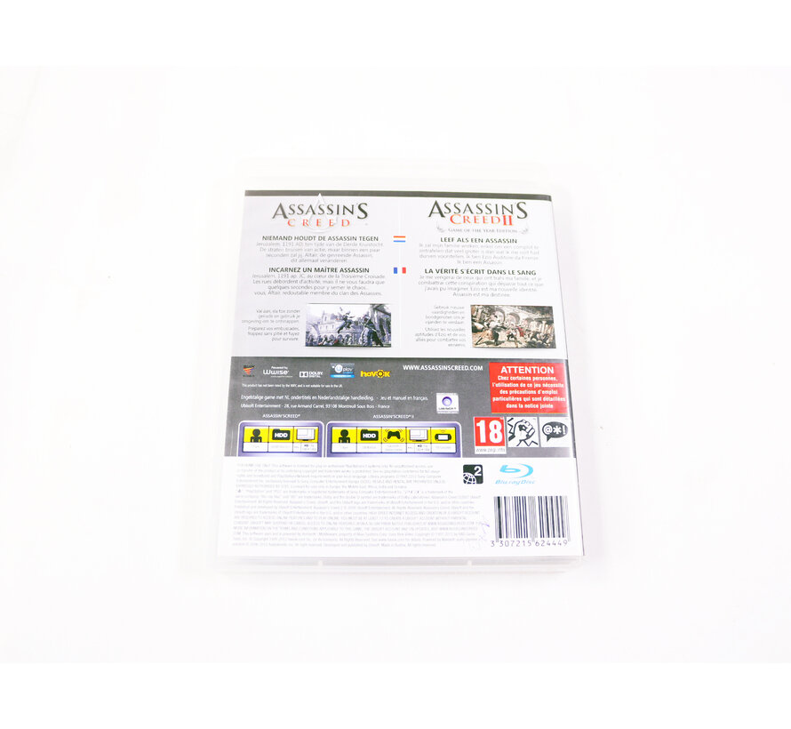 PlayStation 3 - Assassin's Creed II [Game of The Year Edition] + Assassin's Creed