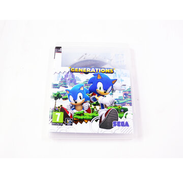 Sega Playstation 3 - Sonic Generations [No Manual]