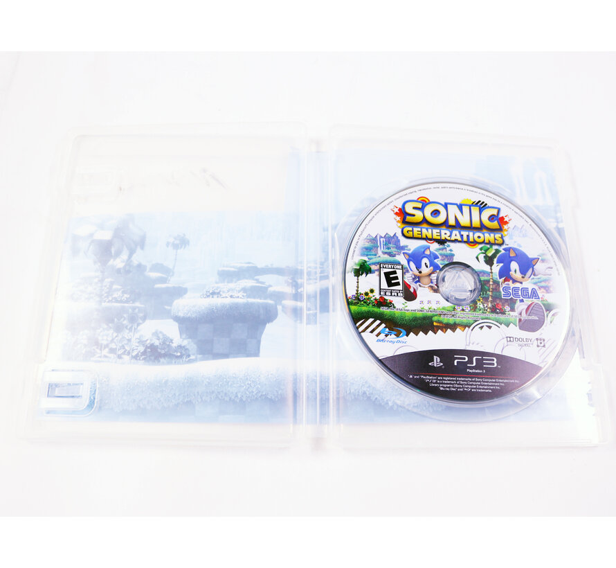 PlayStation 3 - Sonic Generations [No Manual]