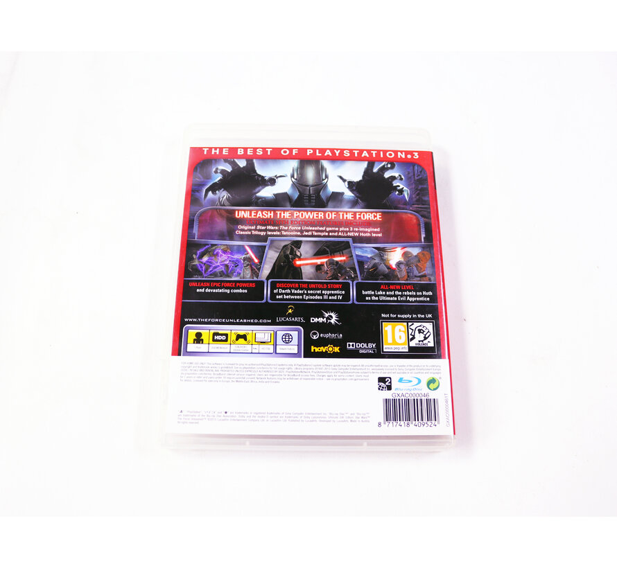 PlayStation 3 - Star Wars: The Force Unleashed - The Force Unleashed Ultimate Sith Edition [Essentials]