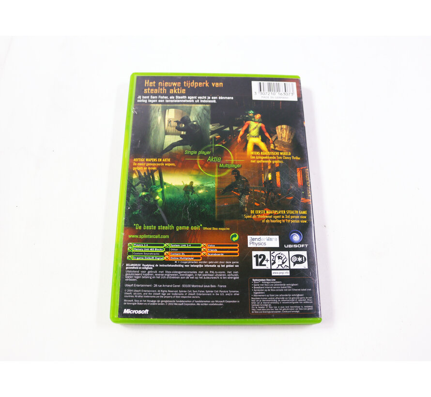 Xbox Classic - Tom Clancy's Splinter Cell: Pandora Tomorrow