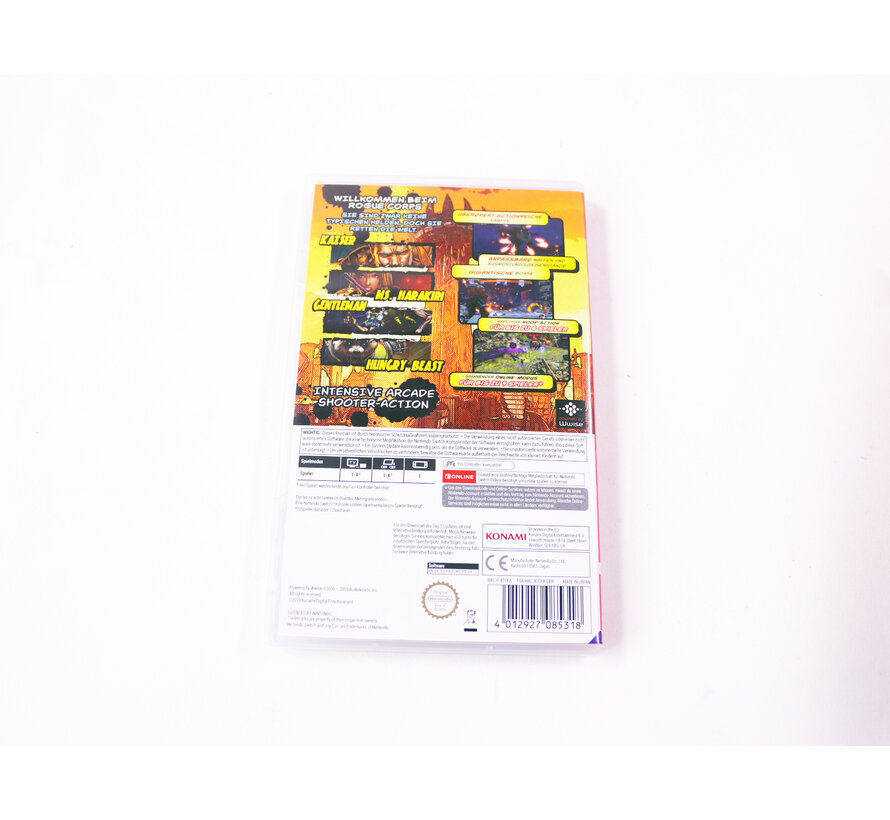 Nintendo Switch - Contra: Rogue Corps