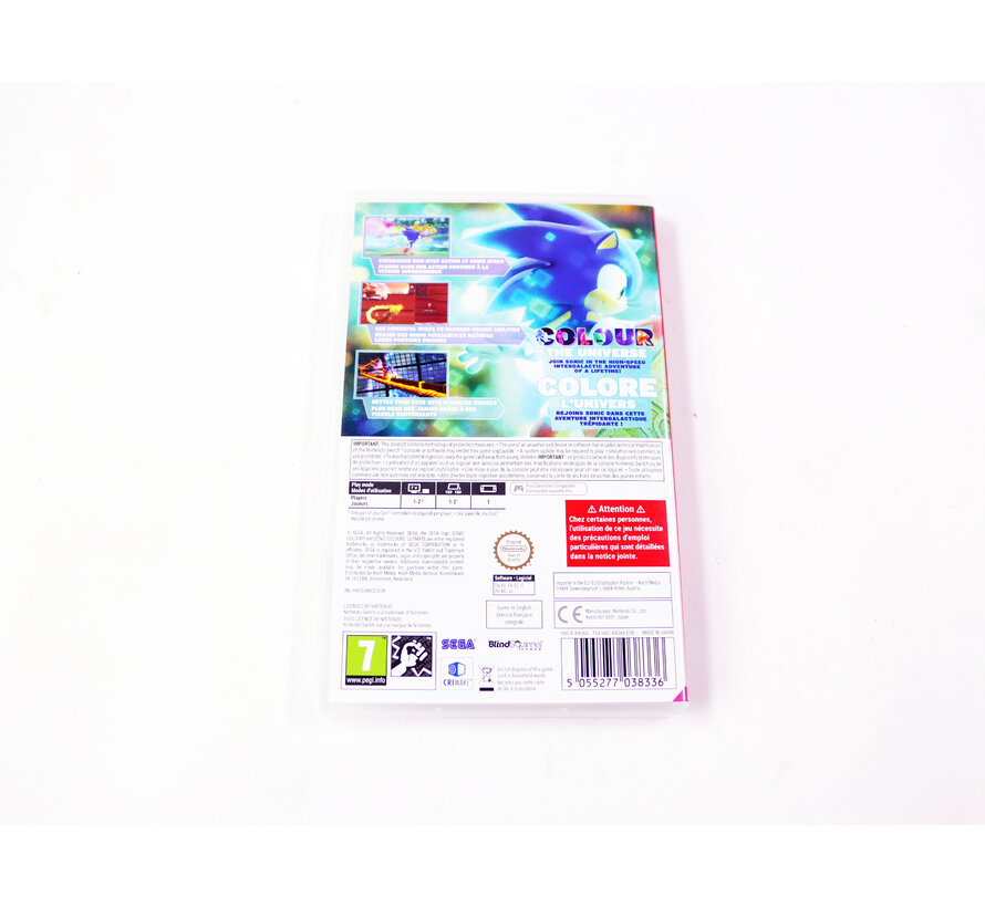 Nintendo Switch - Sonic Colours Ultimate