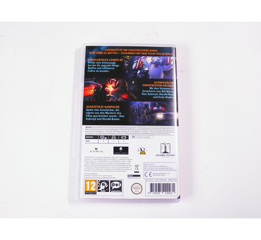 Nintendo Switch - Ghostbusters the Video game: Remastered