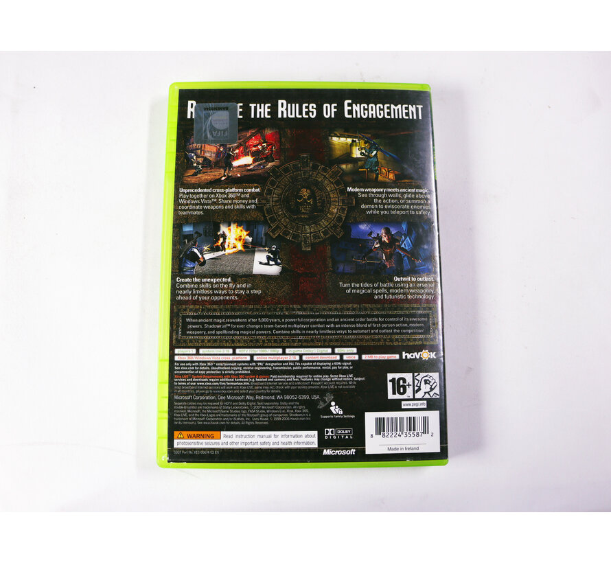 Xbox 360 - Shadowrun [No Manual]