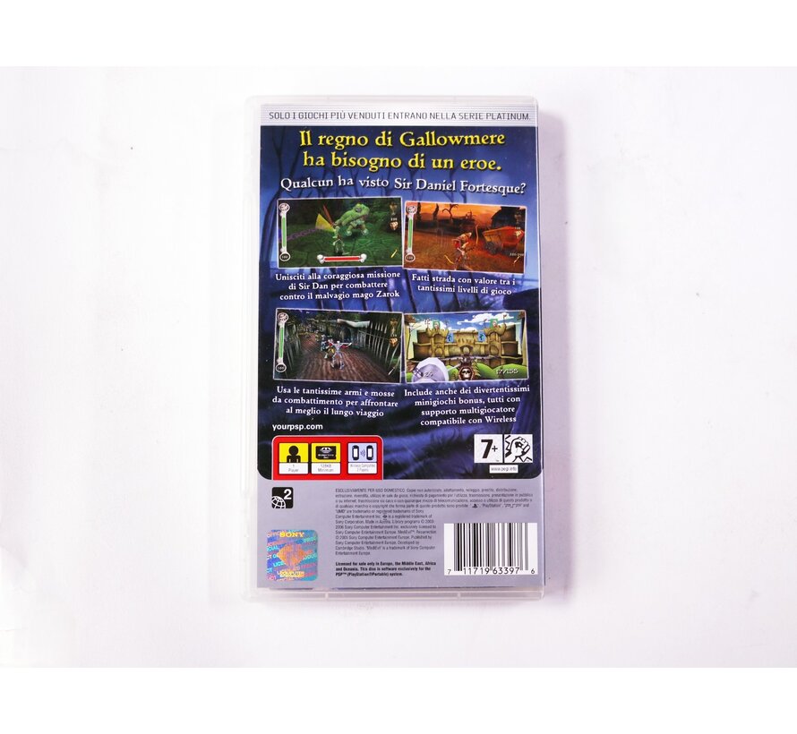 PSP - Medievil Resurrection [Platinum]