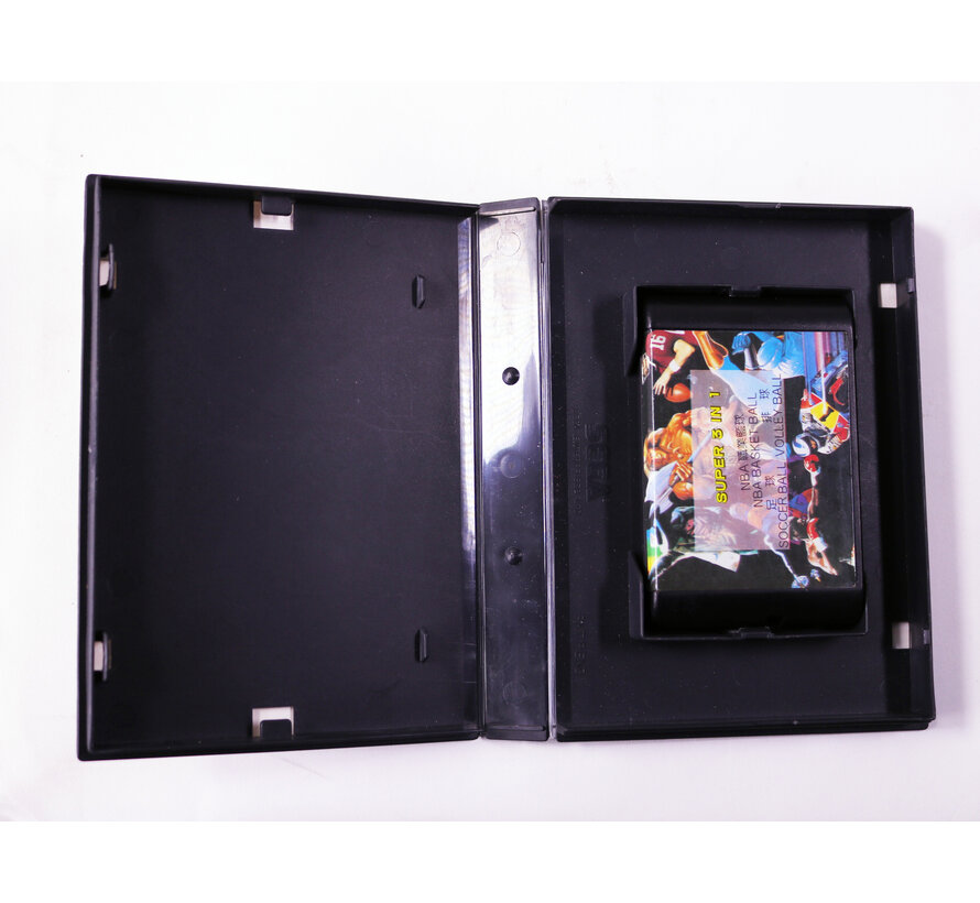 SEGA Mega Drive - Super 3 in 1 NBA Basket Ball + Volley Ball + Soccer [No Manual]