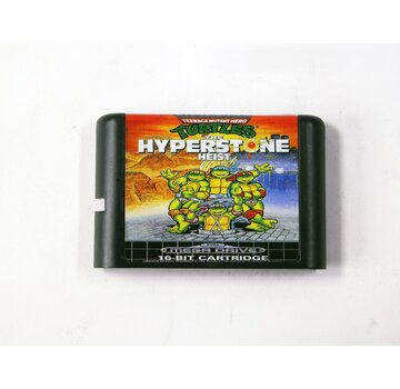 Konami SEGA Mega Drive - Teenage Mutant Ninja Turtles: The Hyperstone Heist [repro]