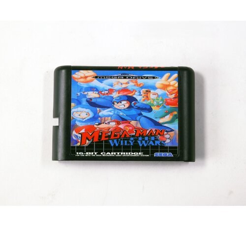 Capcom SEGA Mega Drive - Mega Man: The Wily Wars [repro]
