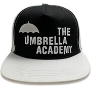The Umbrella Academy The Umbrella Academy - Mono Logo Zwart en Wit Snapback Cap