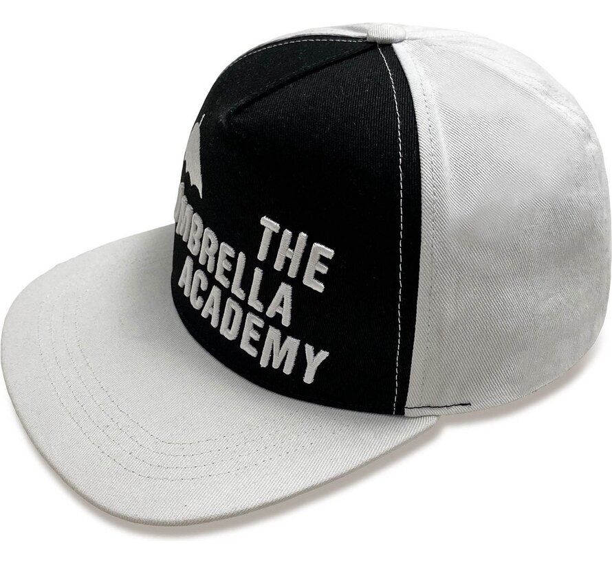 The Umbrella Academy - Mono Logo Zwart en Wit Snapback Cap
