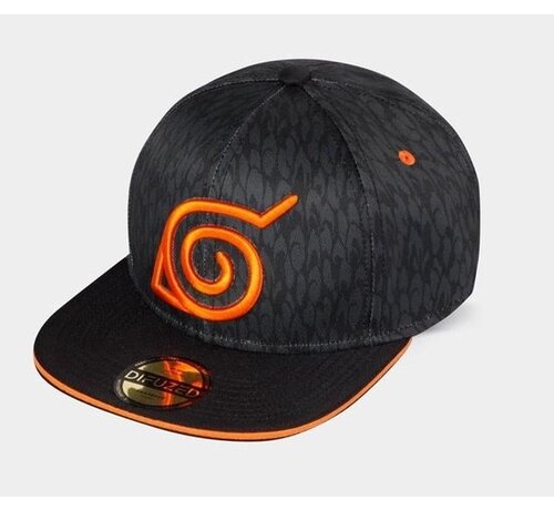 Difuzed Naruto - Badge Snapback Pet - Zwart