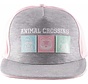 Nintendo Animal Crossing - Pastel Squares Snapback Cap - Grijs