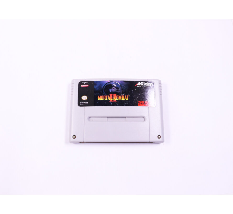 Super Nintendo - Mortal Kombat II (Reproductie)