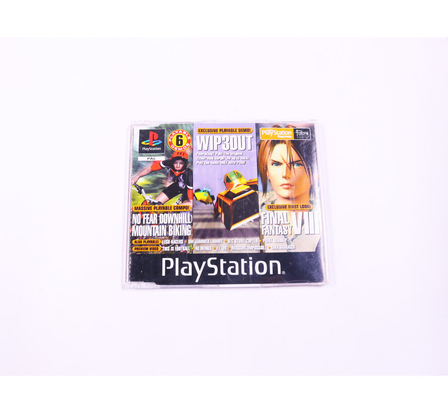 Playstation 1 - Demo Disk : Wipeout 3 / Final Fantasy VIII / No Fear Downhill