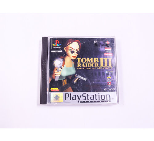 Core Design Playstation 1 - Tomb Raider III  [Platinum]