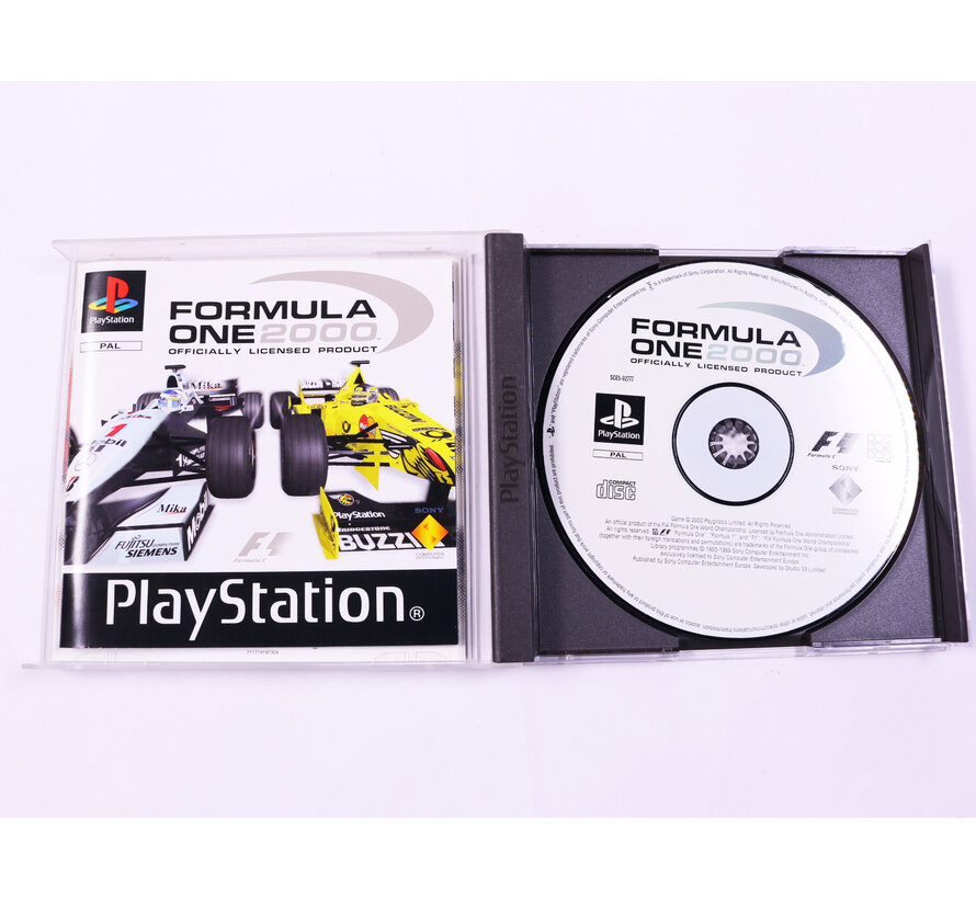 PlayStation 1 - Formula One 2000